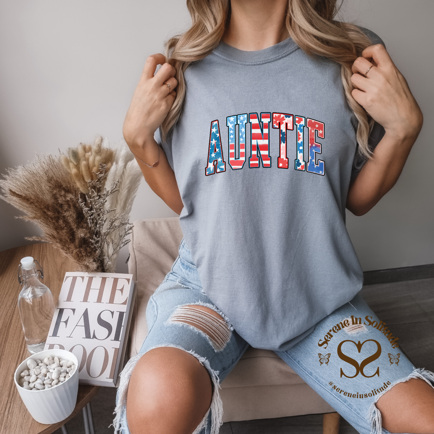 Patriotic Auntie T-shirt
