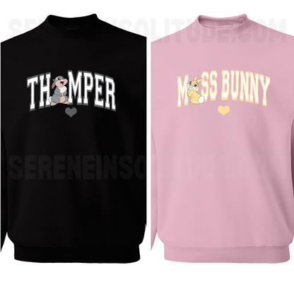 Bunny Love Matching Sweatshirts