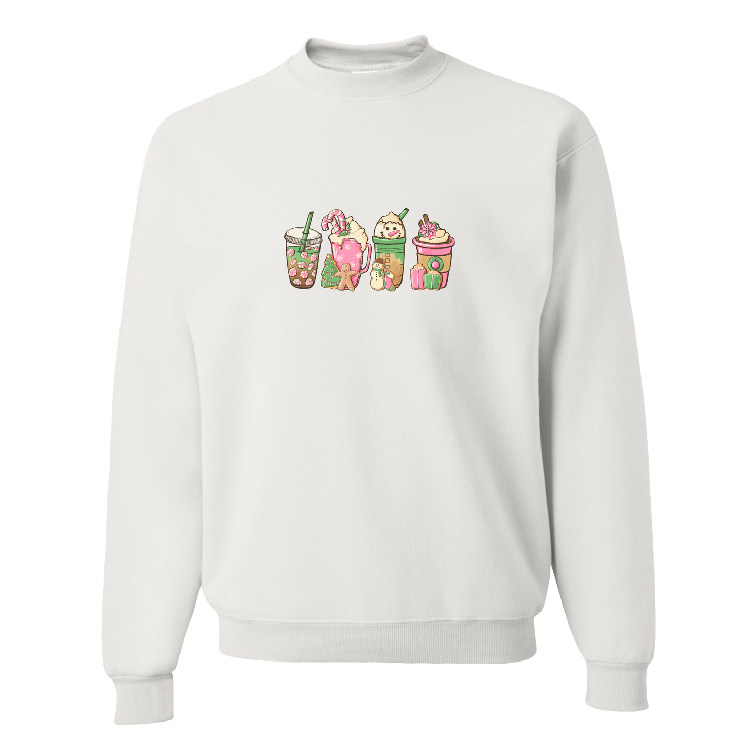 Pink Jolly Coffee Crewneck